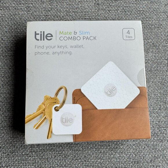 Tile RT16004 Mate and Slim Combo Item Tracker - White/Gray New Seal - Picture 5 of 5